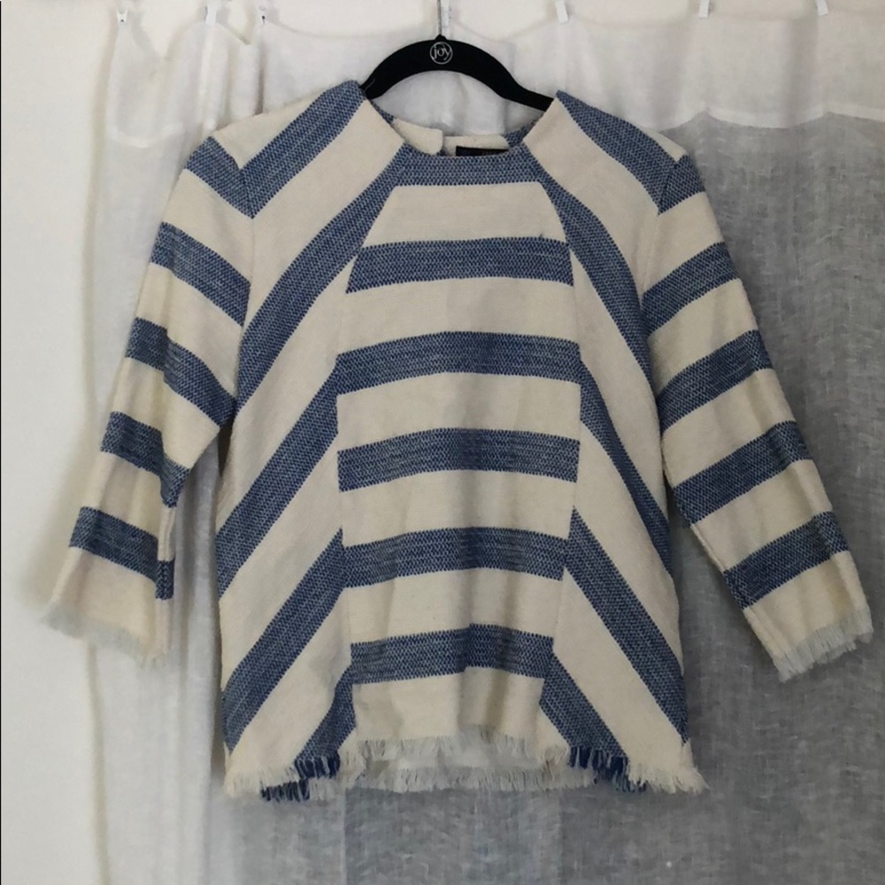 Zara knit blouse